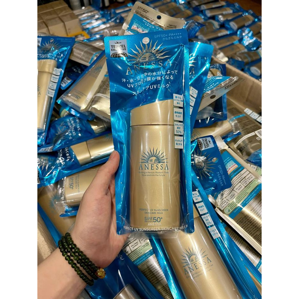 Kem Chống Nắng Anessa -  Anessa Perfect UV Sunscreen Skincare Milk