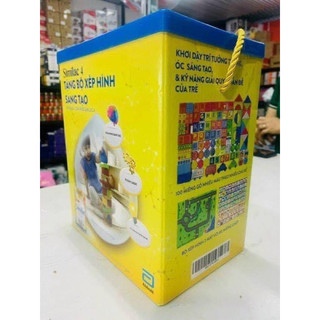 Bộ đồ chơi xếp hình khôi gỗ - HKM Similac