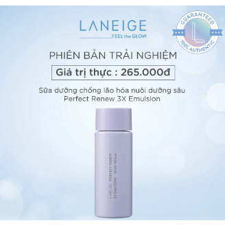 Sữa Dưỡng Laneige Giúp Phục Hồi Da Hoàn Hảo Perfect Renew Emulsion 30mlmẫu mới