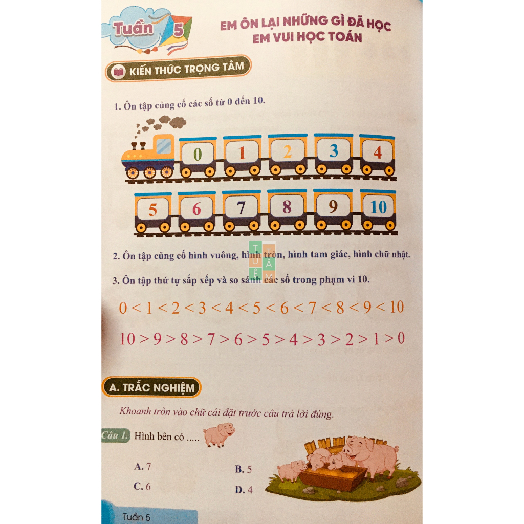 Sách - Bài tập tuần Toán 1