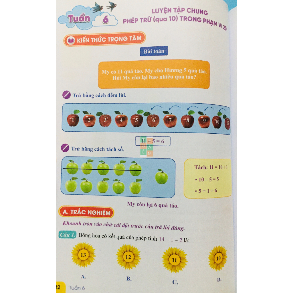 Sách - Bài tập tuần Toán 2