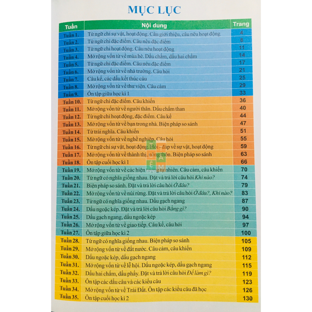 Sách - Vở bài tập nâng cao từ và câu lớp 3