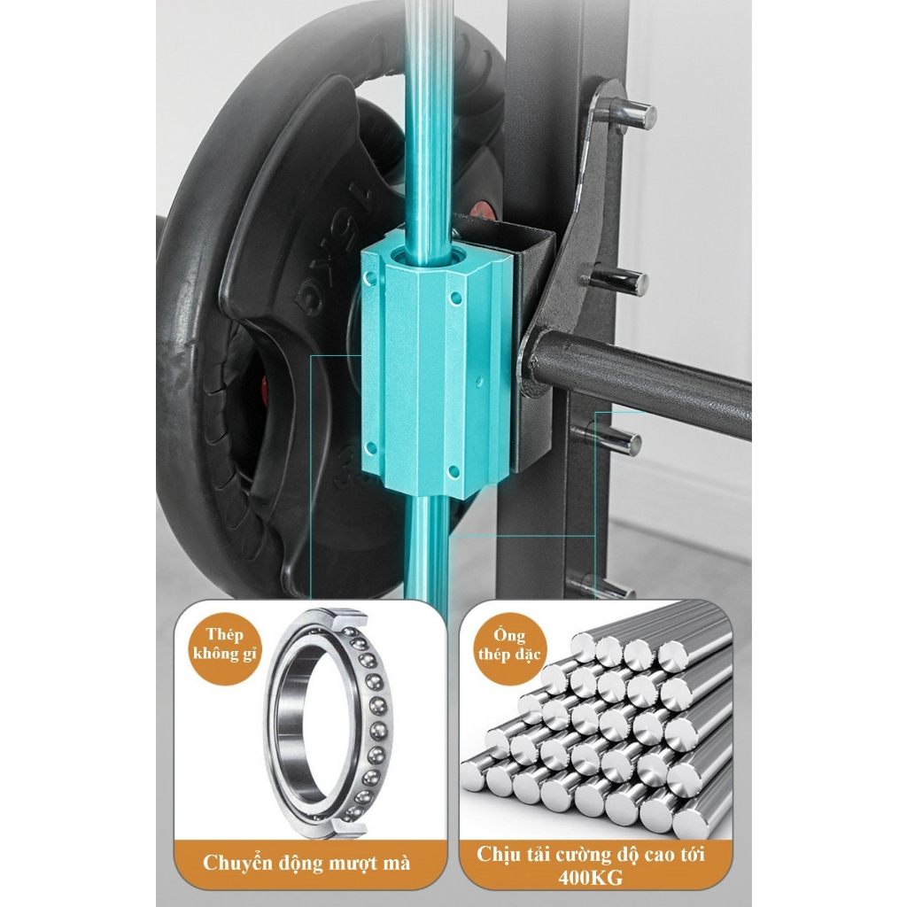 Giàn tạ đa năng FEIERDUN-G04 + kèm ghế