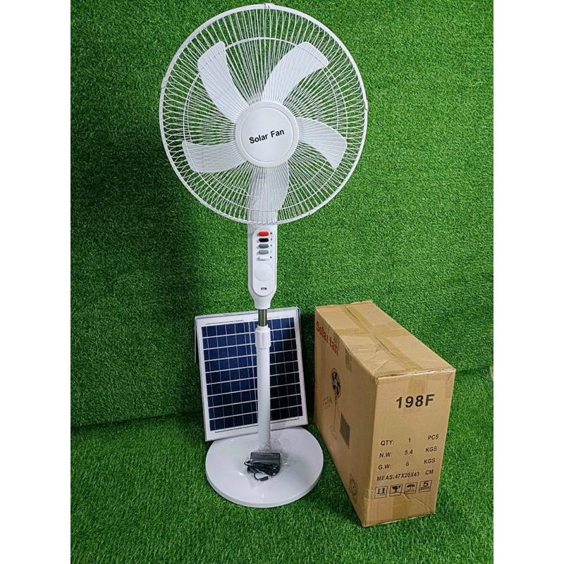 Quạt Tích Điện năng lượng mặt trời solar 198