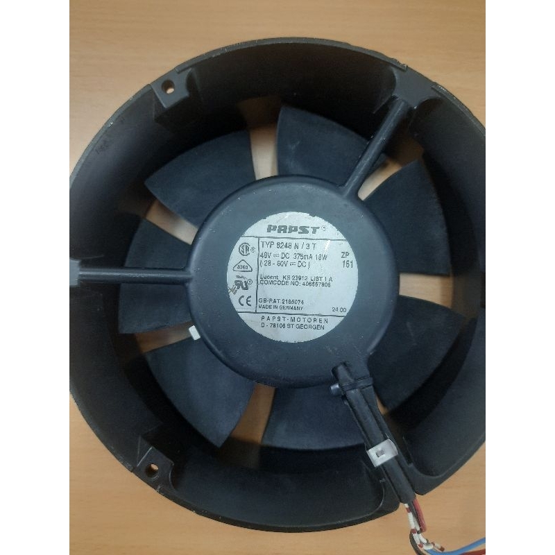 Quạt EBMPAPST 48V/0.375A /172x172x51(mm) gió mạnh,êm