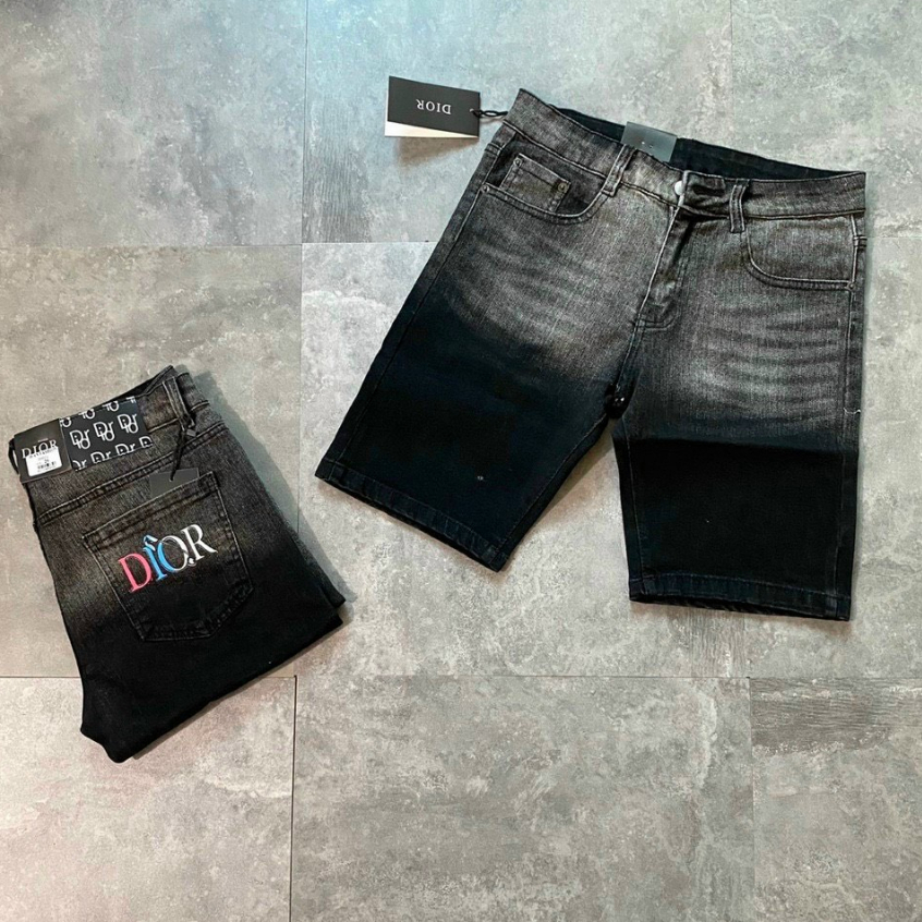 Quần Short Jean Nam A.MI.RI Cao Cấp Form Chuẩn Dễ Phối Đồ Chất Cotton Co Dãn