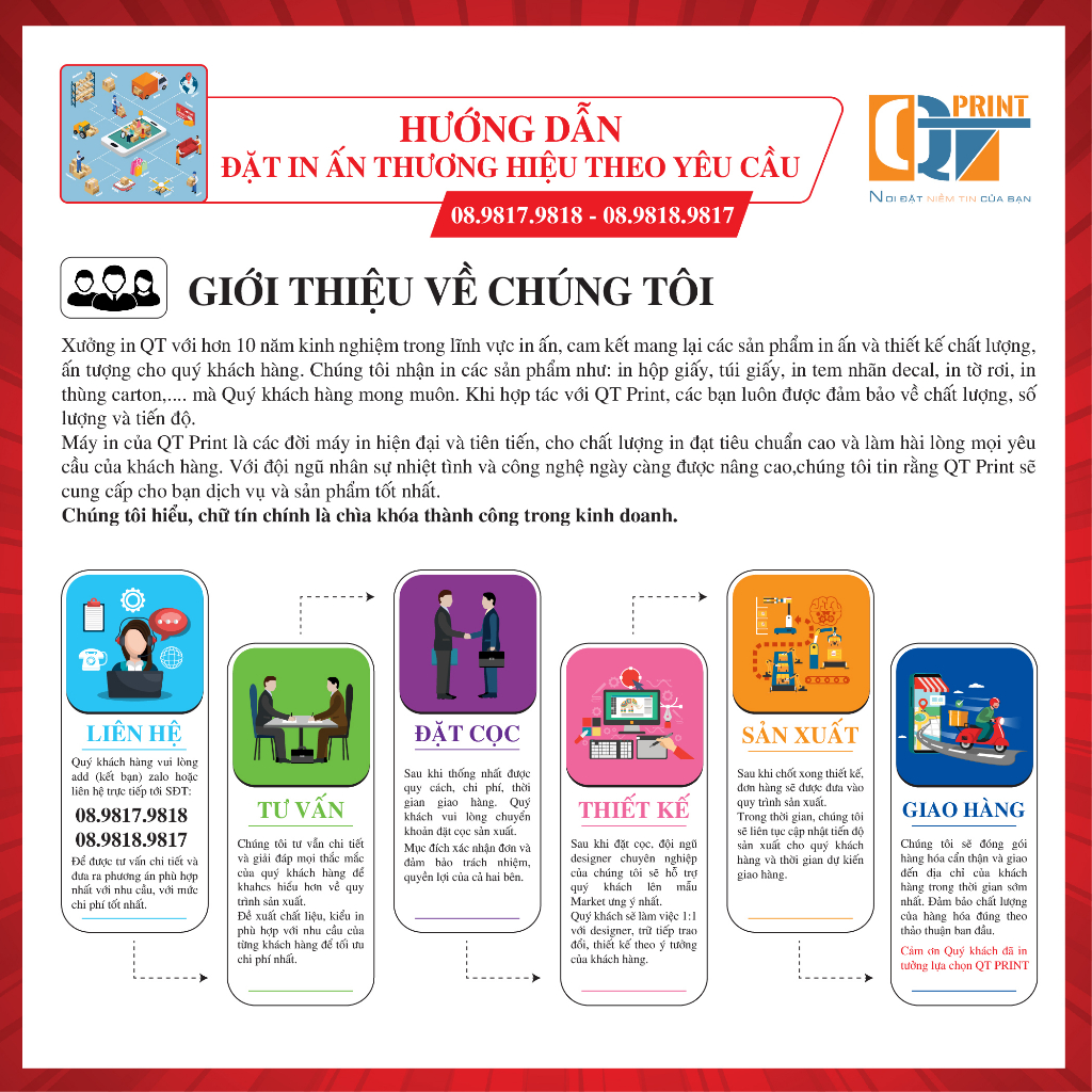 Hộp Pizza 2 Mặt Nâu Size 40x40x5cm BaoBìQT.