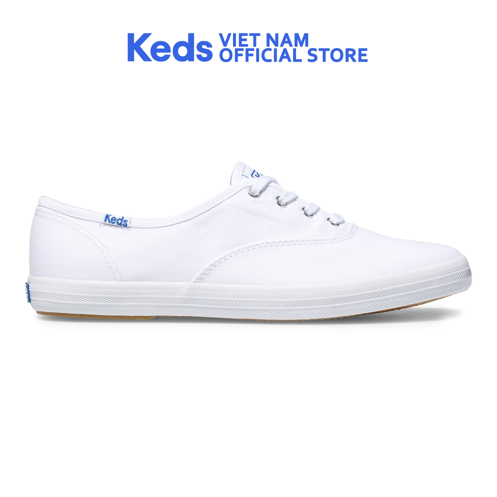 Giày Keds Nữ- Champion Canvas White- KD034000