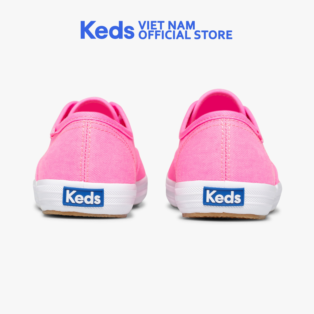 Giày Keds Nữ- Champion Seasonal Canvas Neon Pink- KD065874