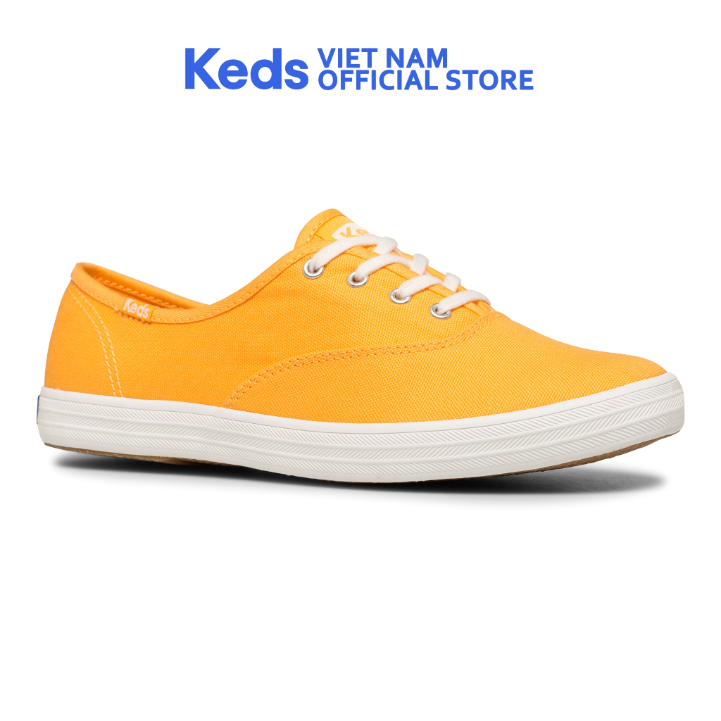 Giày Keds Nữ - Champion Organic Canvas Yellow- KD065182