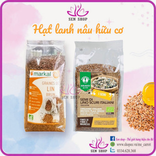 Hạt lanh nâu hữu cơ - Organic Brown Flax Seeds - 500gr