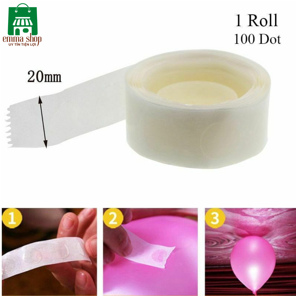 Keo Dán Bóng Trang Trí Sinh Nhật, Keo Dán Bong Bóng Lên Tường