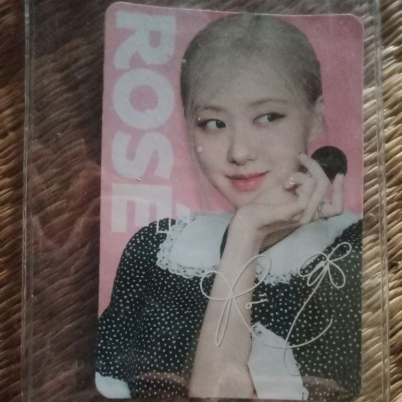 Card Rosie oreo Blackpink(off)