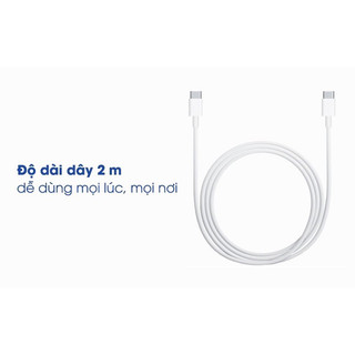 Cáp sạc usb-c to c charge cable chính hãng 🍏