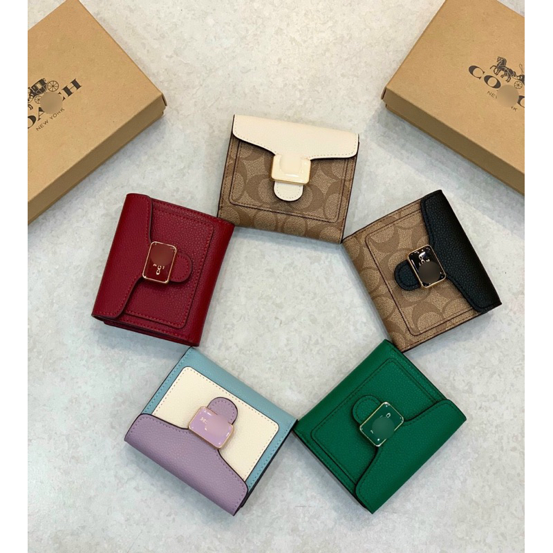 Ví Coach mini ngắn