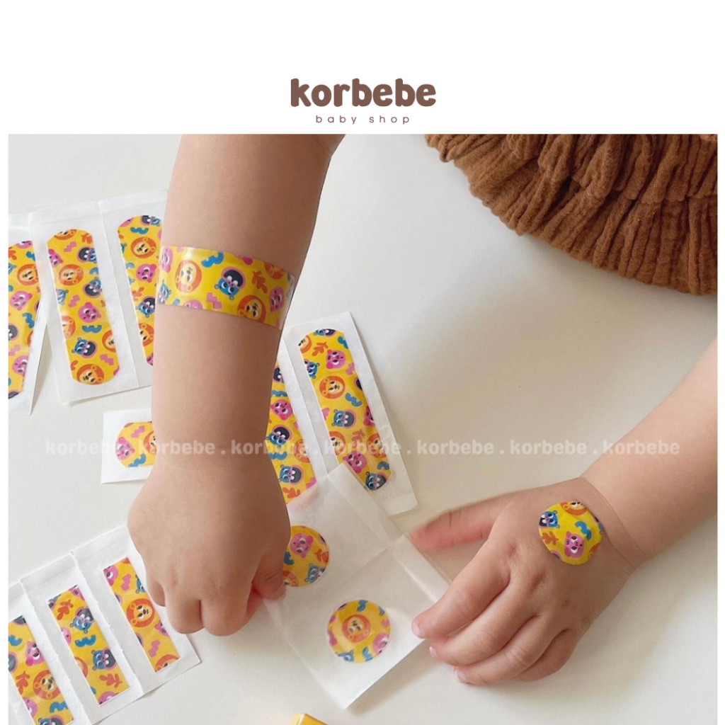 Băng keo cá nhân dễ thương cho bé My Little Tiger Hàn Quốc