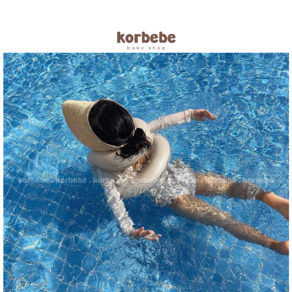 Áo phao bơi cho bé từ 15-25 kg Neck Vest Ziazizo Hàn Quốc