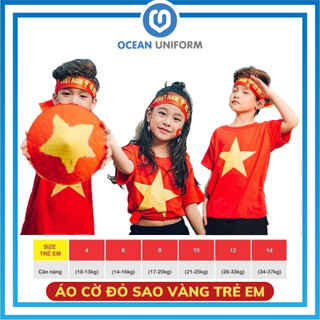 Áo cở trẻ em sao đặc Ocean Uniform hàng thường