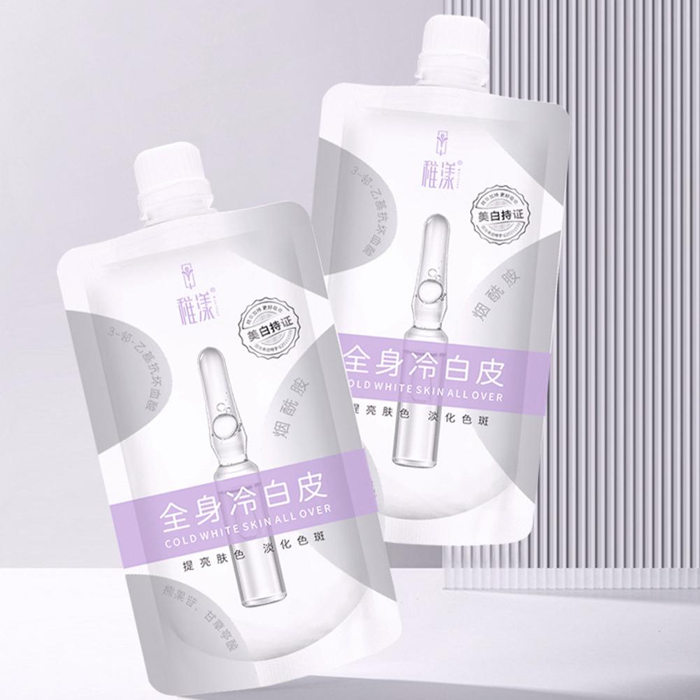 Ủ Trắng - Bùn Tắm Dạng Gel Làm Trắng Da Toàn Thân Nhanh Chóng Sạch Sẽ Chăm Sóc Da COLD WHITE 0.0
