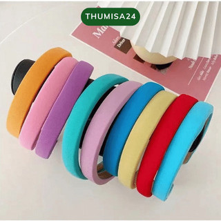 Cài tóc băng đô trơn phong cách hàn quốc dễ thương