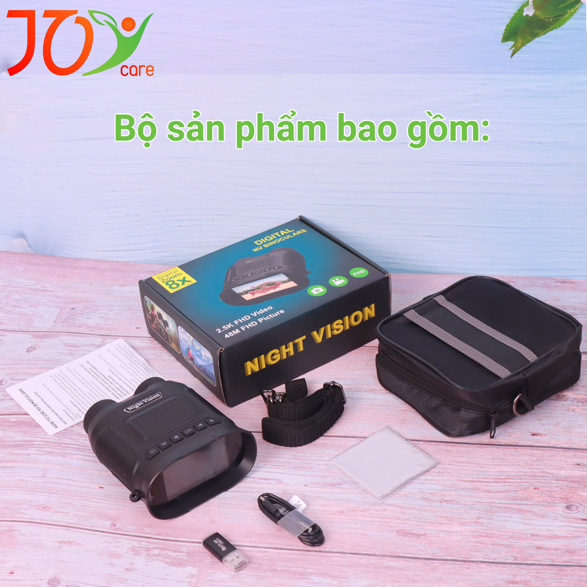 Ống nhòm kỹ thuật số hồng ngoại ban đêm DT29, có camera, quay video độ nét 2.5K Joycare JM-X25 | BigBuy360 - bigbuy360.vn