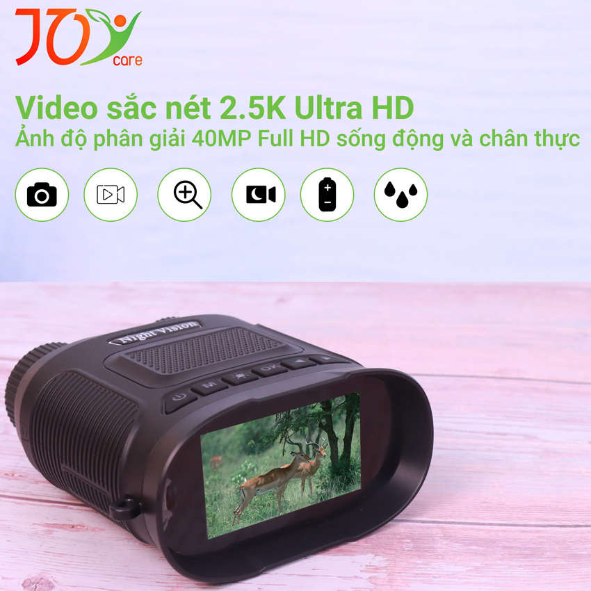 Ống nhòm kỹ thuật số hồng ngoại ban đêm DT29, có camera, quay video độ nét 2.5K Joycare JM-X25 | BigBuy360 - bigbuy360.vn