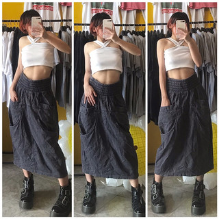 Chân váy jeans, quần short jeans Y2K