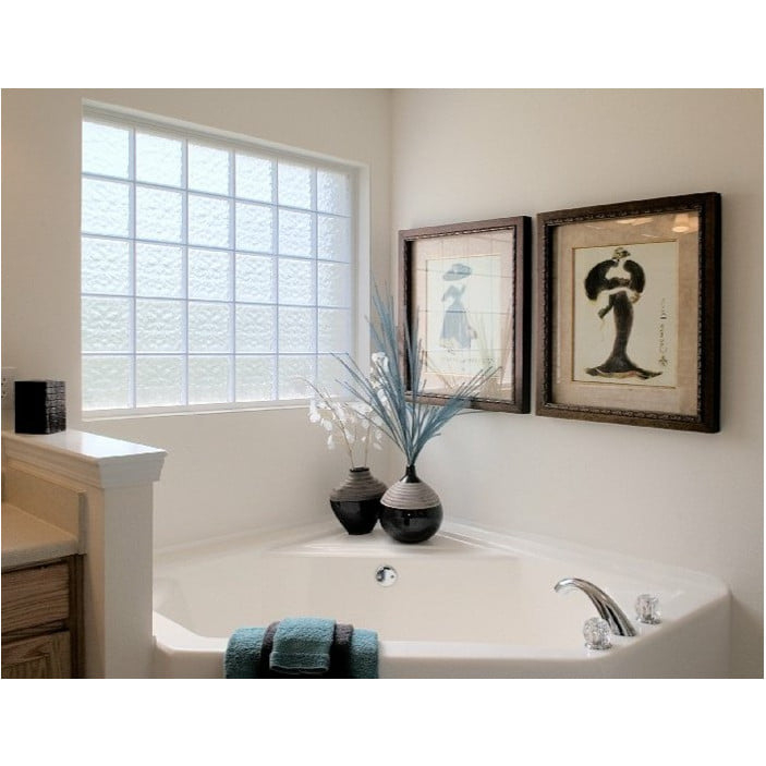 Gạch kính lấy sáng Thailan 190x190x80, làm vách ngăn, cửa sổ, ô thoáng lấy sáng phòng khách, phòng tắm, dễ vệ sinh