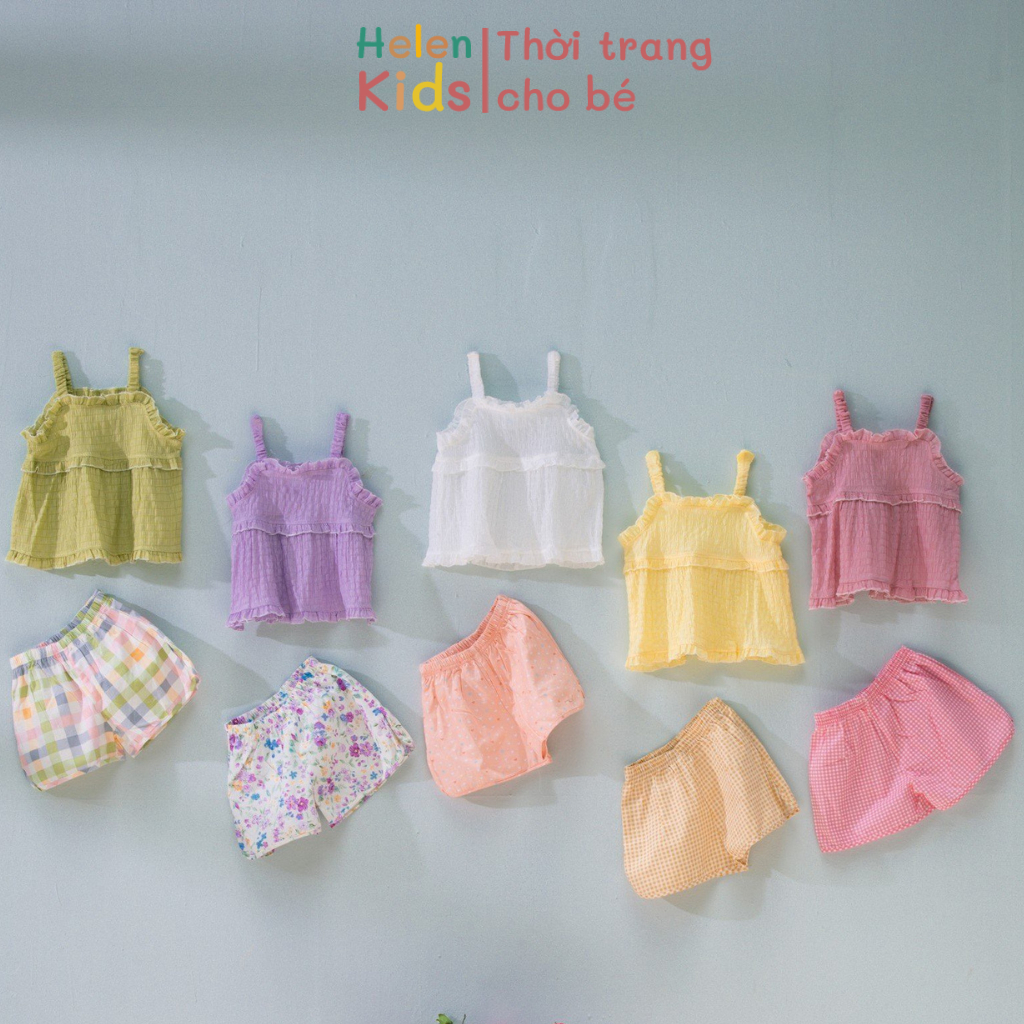 Bộ 2 Dây Bé Gái Helen Kids Set Mùa Hè Cho Bé Op2116