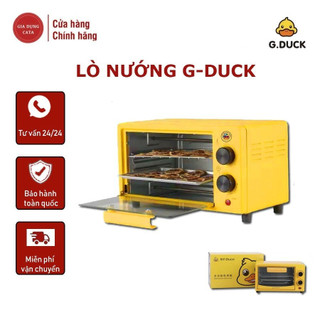 Lò nướng mini đa năng vịt vàng gduck 12l, lò nướng kalas - lò nướng điện gia đình đa năng