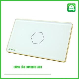 Công tắc cảm ứng thông minh Hunonic viền nhôm [Việt Nam sản xuất]