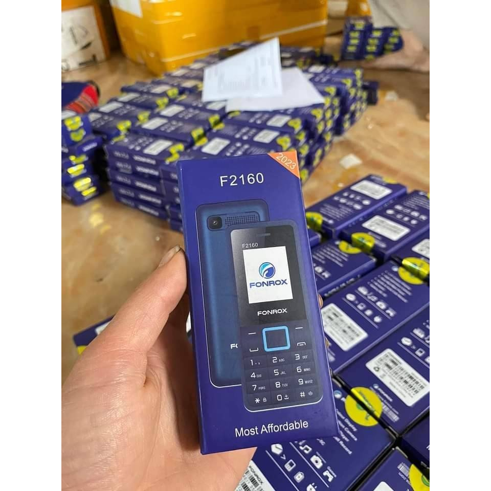 Điện thoại Fonrox F2160 ,2 sim 2 sóng - Mới ,nguyên seal