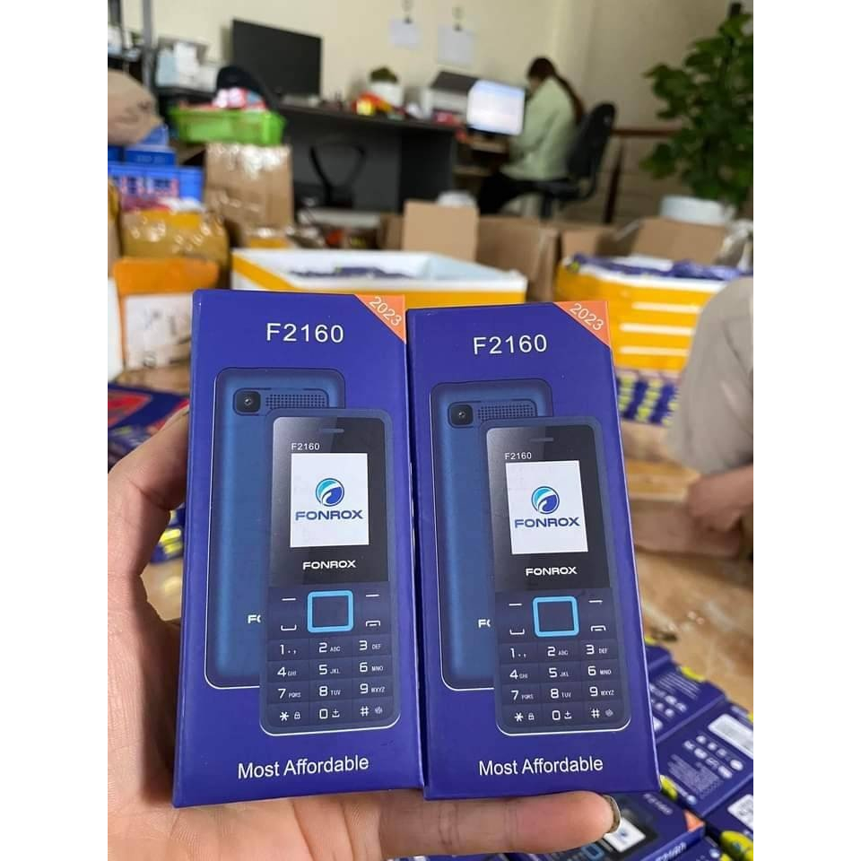 Điện thoại Fonrox F2160 ,2 sim 2 sóng - Mới ,nguyên seal