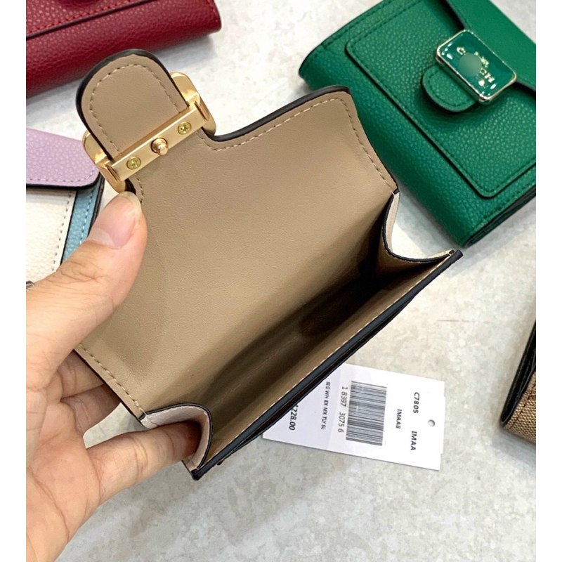 Ví Coach mini ngắn