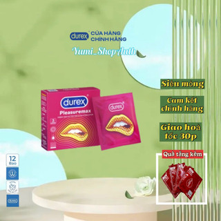 Bao cao su Durex Pleasuremax gân gai