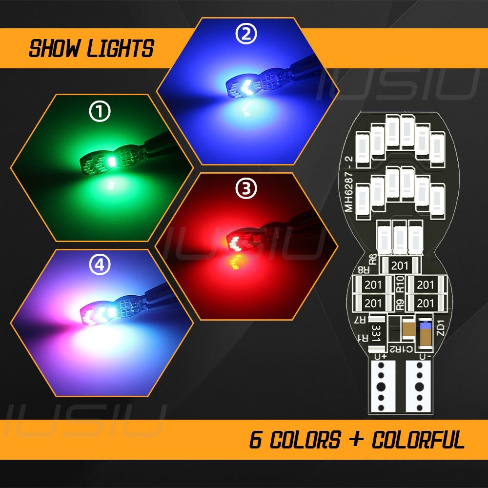 LED T10 Audi chạy đuổi 30SMD 3014 lắp thay thế cho demi, xi nhan DC12v