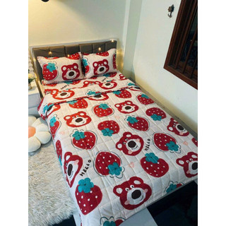 [FREESHIP] SET BỘ 5 MÓN COTTON POLY-CHĂN DRAP GỐI