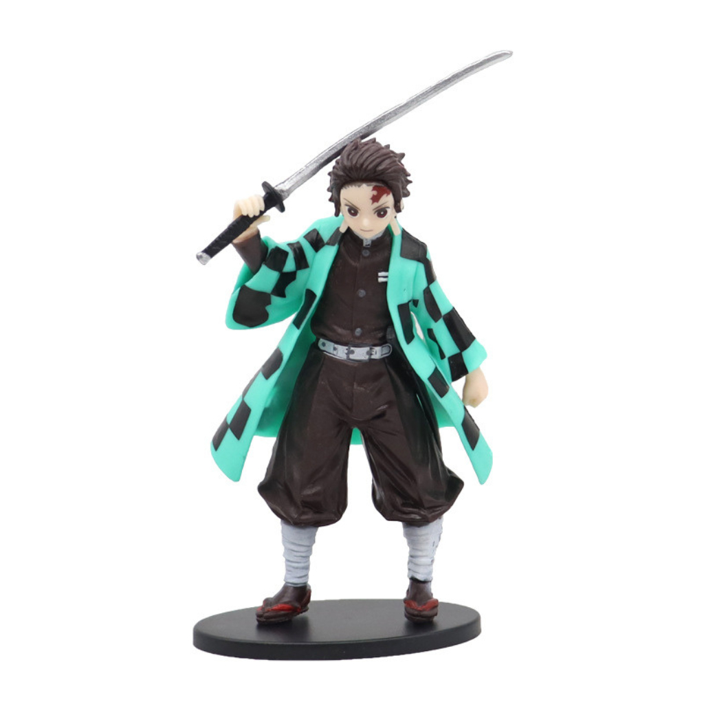 Mô hình anime Kimetsu No Yaiba Demon Slayer, thanh gươm diệt quỷ figure anime, tanjiro, zenitsu, mô hình trang trí