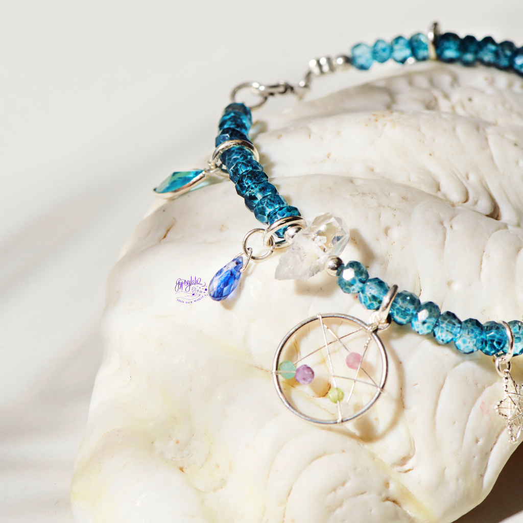 Vòng Tay Oceanic Đá Topaz SP006373 Gypsy.lala