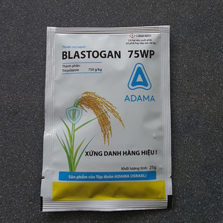 Blastogan 75wp trừ đạo ôn trên lúa 25gr