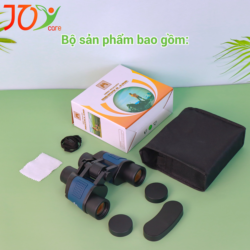 Ống nhòm Coated Optics 60×60, phủ thấu kính đa tầng FMC, có hỗ trợ nhìn ban đêm Joycare JM-X60 | BigBuy360 - bigbuy360.vn