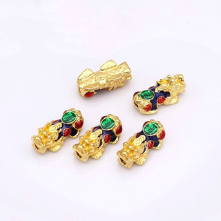 Charm Tỳ Hưu sơn màu - KL157