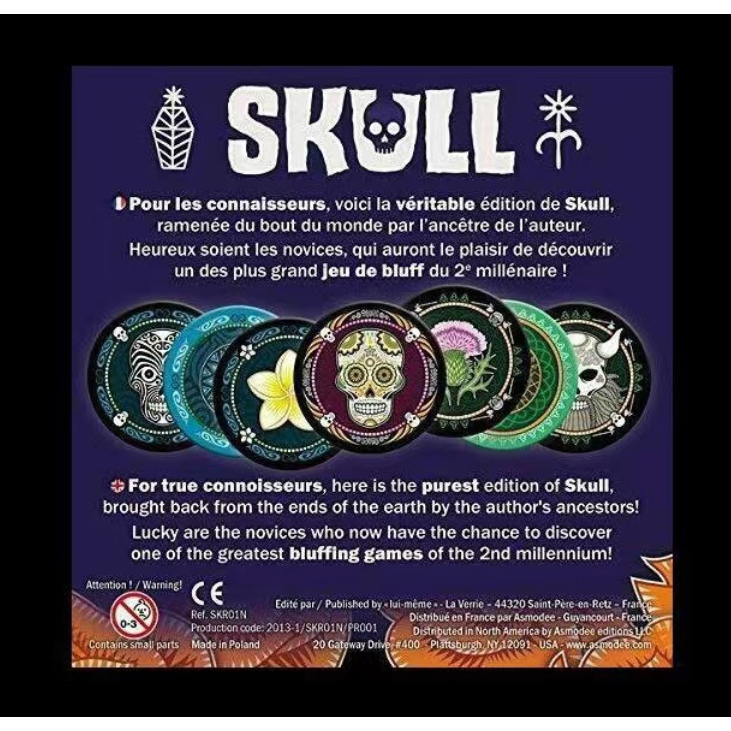 SKULL KING card BOARD game - Tarot Bộ Bài Trò Chơi Tương Tác Vui Nhộn
