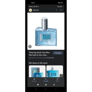 Nước hoa Blue xanh 50ml