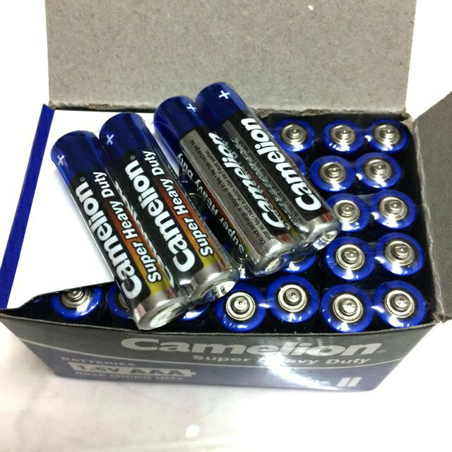 Hộp 40 viên pin tiểu AAA Camelion Super Heavy Duty Battery 1.5V - Hàng chính hãng