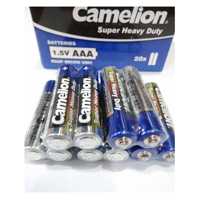Hộp 40 viên pin tiểu AAA Camelion Super Heavy Duty Battery 1.5V - Hàng chính hãng