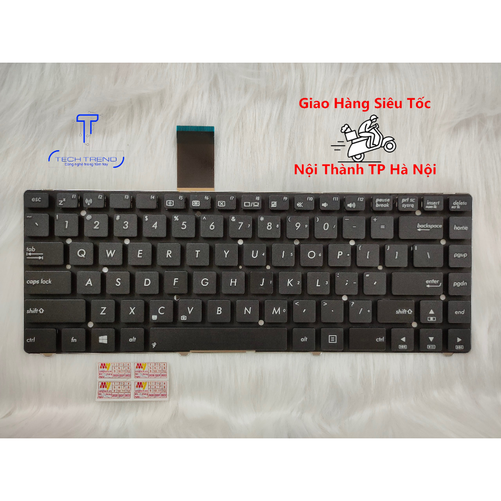 Bàn Phím Laptop Asus K45 K45A K45V K45VD K45VJ K45VM K45DR K45DE K45N U44 A45A A45V A45VD A45VJ A45VM A45VS