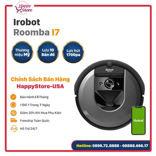 Robot Hút Bụi iRobot Roomba I7 - Bản quốc tế Mỹ