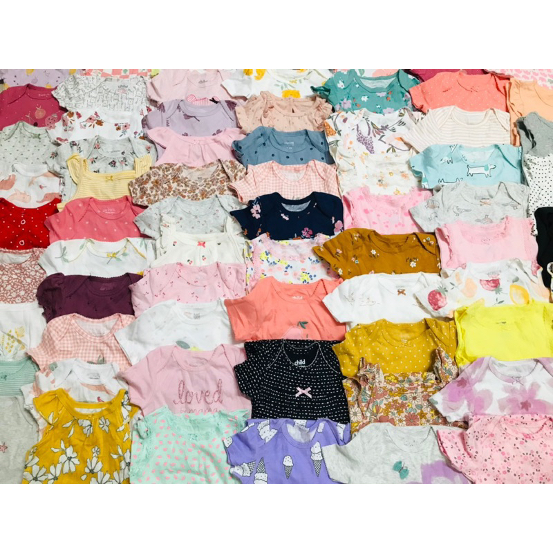 Body chip cotton ngắn tay cho bé đủ size 3m-24m
