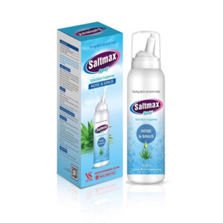 Dung dịch vệ sinh mũi Saltmax spay (Nacl 0.9%) vệ sinh sạch mũi hàng ngày